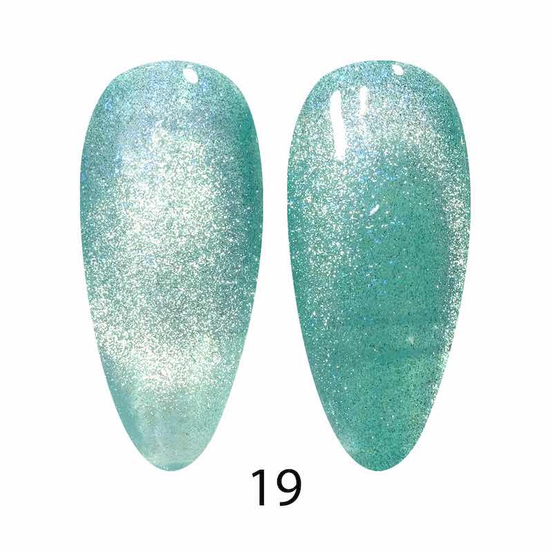 9D CAT EYES UNICORN #19 AQUA FRECKLES