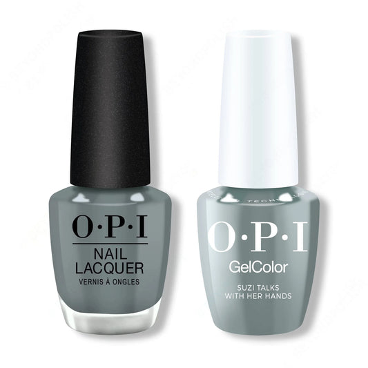 OPI SUZI TALKS WITH HER HANDS DUO