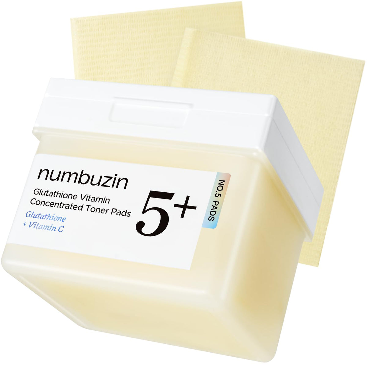 No.5+ GLUTATHIONE VITAMIN CONCENTRATED TONER PADS 70PADS