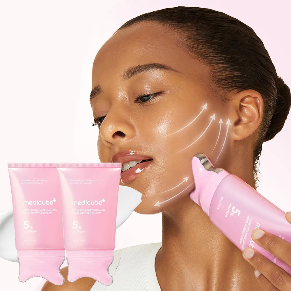 CREMA PDRN COLLAGEN GUA SHA NECK WRINKLE